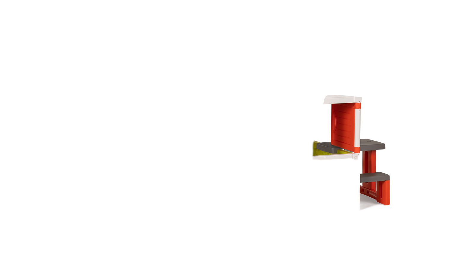 Házikó Jóbarátok tágas Neo Friends House Smoby kerttel 2 ajtóval 6 ablakkal piknik asztallal és további kiegészítőkkel bővíthető 172 cm magas UV szűrő