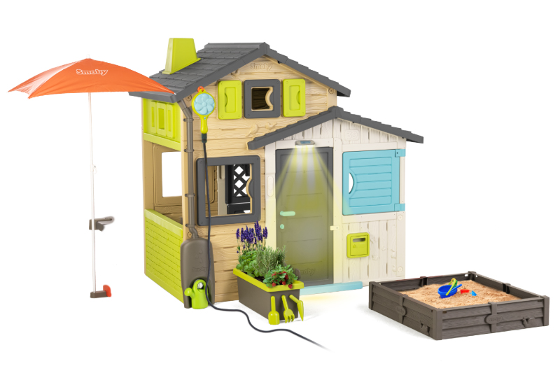 Jóbarátok házikó konfigurált