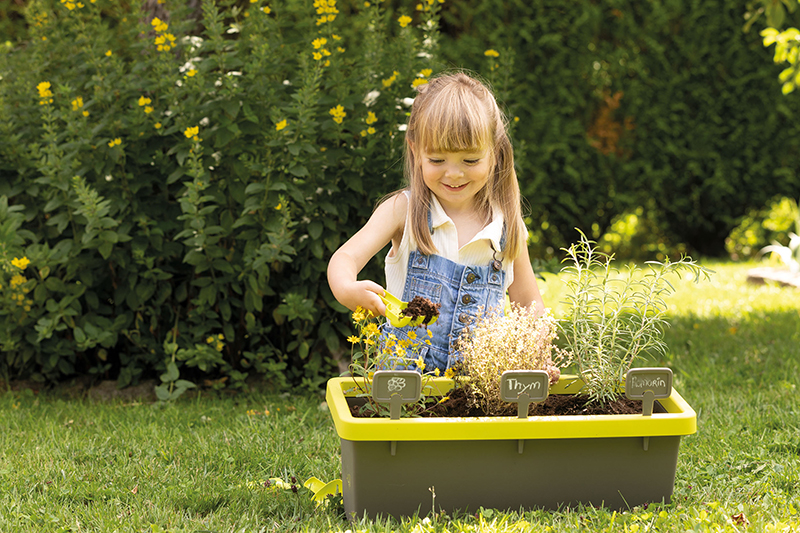 Lassuló programok kert