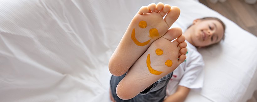 Tyúkszem gyerekeknél: hogyan szabaduljunk meg tőle egyszer és mindenkorra?