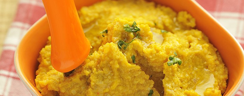 Halloweeni sütőtökpüré darált hússal