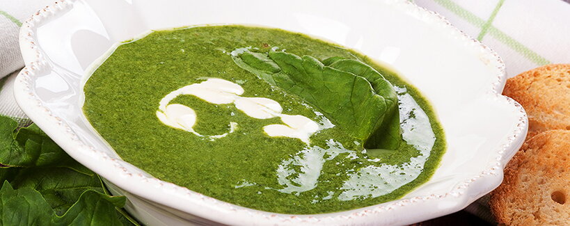 Spenótfőzelék bulgurral