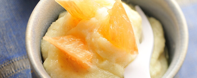 Tőkehal krémesen, egy csipetnyi grépfrúttal